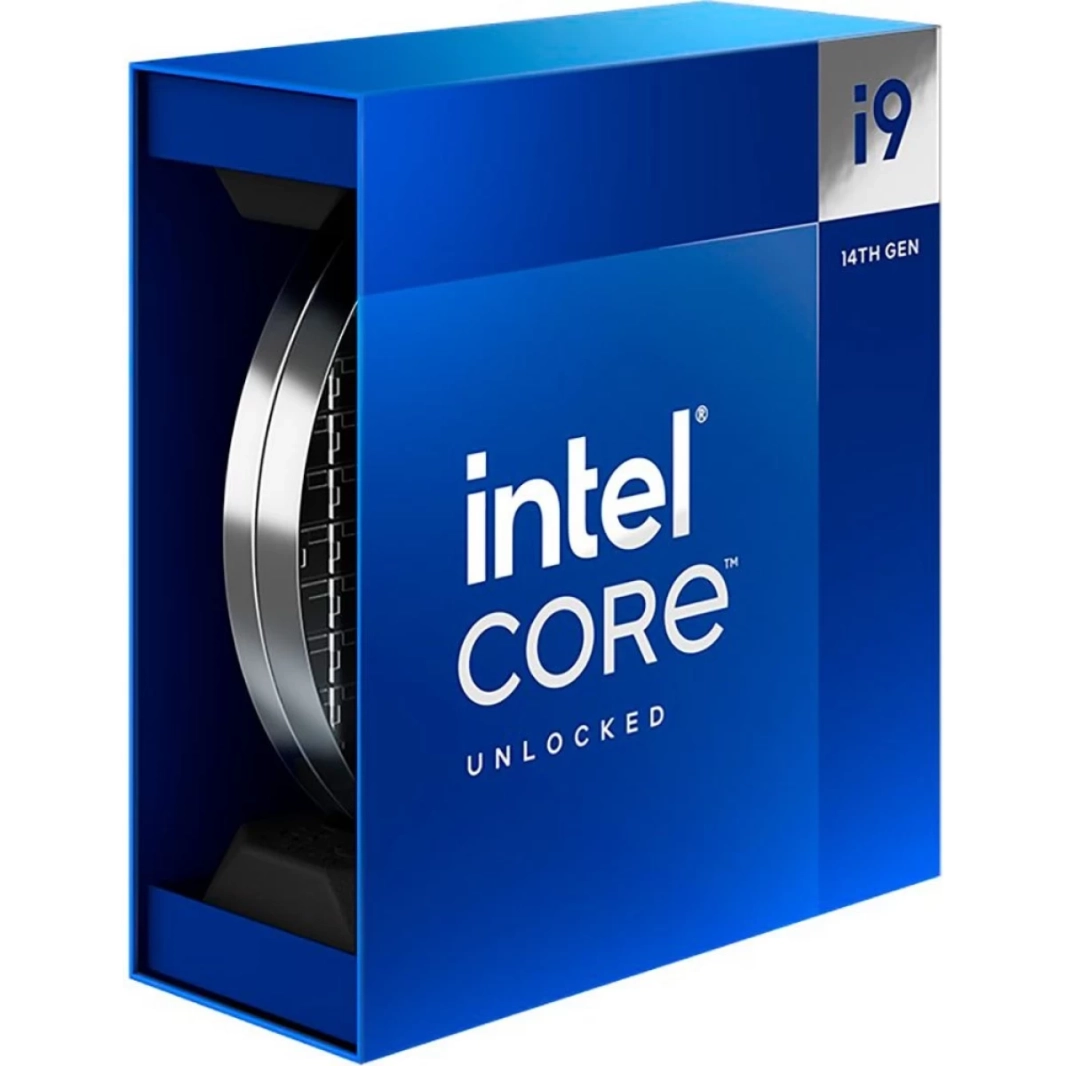 معالج Intel Core i9-14900K من الجيل الرابع الجديد، 24 نواة بتردد يصل إلى 6.0 جيجاهرتز، ذاكرة تخزين مؤقتة 68 ميجابايت، مع رسومات مدمجة وبطاقة رسوميات مفتوحة - صندوق