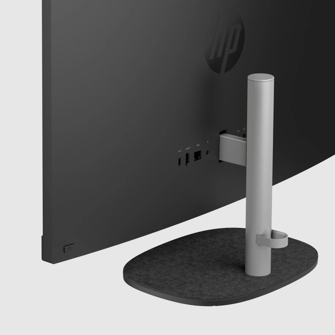 كمبيوتر HP All-in-One AIO 24-cr0028ne Intel® Core™ i5-1335U حتى 4.6 جيجاهرتز 16 جيجابايت DDR4 شاشة لمس IPS مقاس 23.8 بوصة FHD - أسود