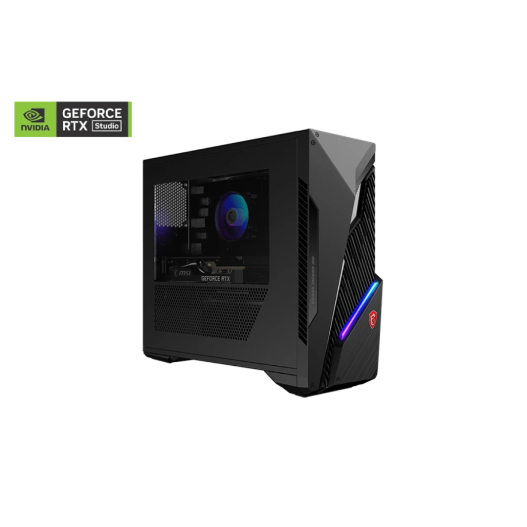 MSI MAG Infinite S3 Desktop Gaming Intel® Core™ i5-14400F Up to 4.7 GHz Processor 10-Cores Nvidia GeForce RTX™ 4060 Ti VENTUS 2X BLACK 8GB OC - 2 Years Warranty