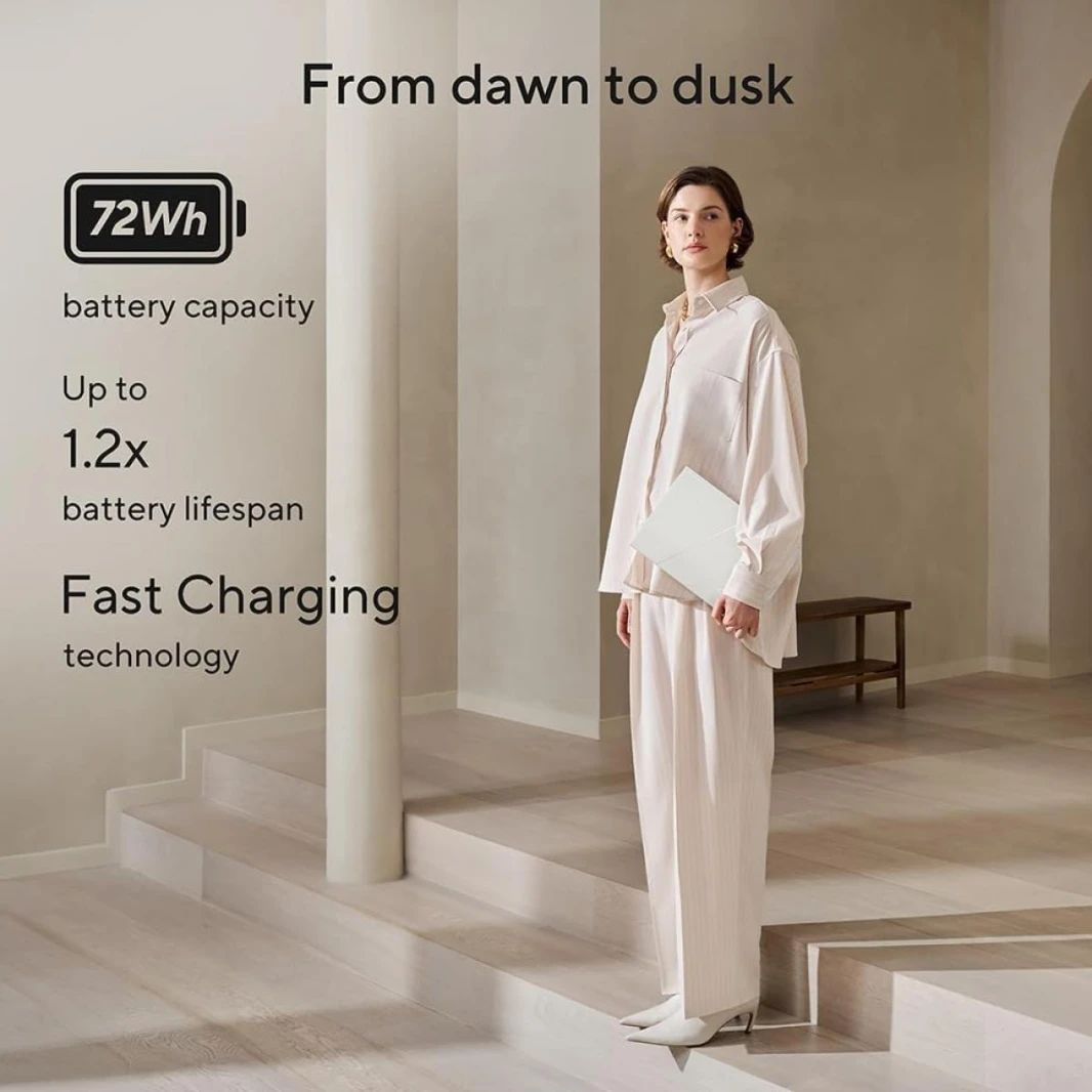 كمبيوتر محمول ASUS Zenbook S 14 OLED معالج Intel Core™ Ultra 7 256V Series 2 Intel® Arc™ Graphics 14" 3K OLED 120Hz مع جراب وقلم