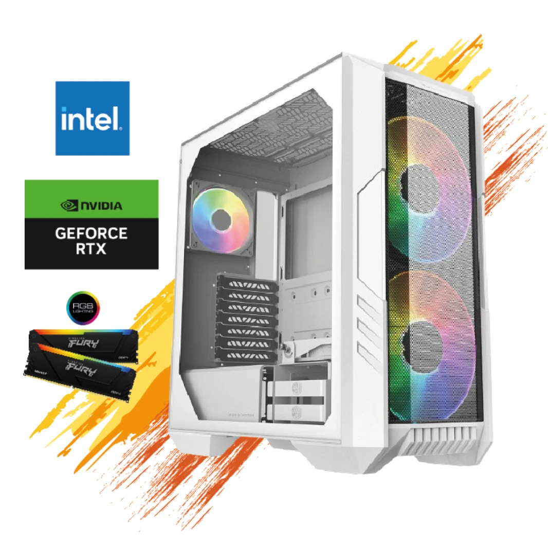 GTS 31 Gaming Desktop | Intel CORE I9 14900K 24 Core ,COOLER MASTER ML360, MSI GeForce RTX 4080 SUPER VENTUS 3X OC 16GB GDDR6X , 32 DDR5 6000Mhz , 1TB Renegade Fury 7300Mb/s SSD - 14th Generation