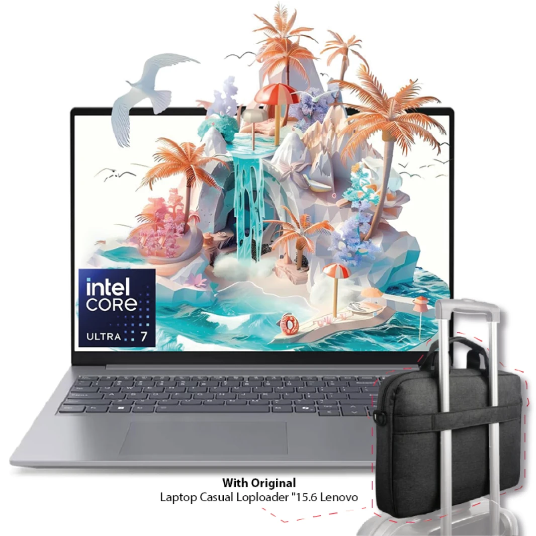 كمبيوتر محمول Lenovo ThinkBook 16 G7 IML Intel Core Ultra 7 155H MaxTurbo 16Cores Integrated AI Boost (مخصص) 16" FHD+ IPS 300nits & Toploader