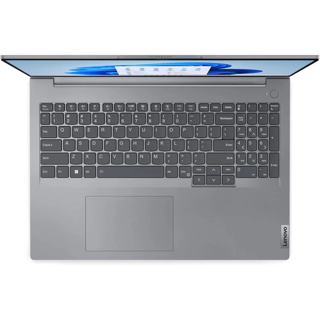 كمبيوتر محمول Lenovo ThinkBook 16 G7 IML Intel Core Ultra 7 155H MaxTurbo 16Cores Integrated AI Boost (مخصص) 16" FHD+ IPS 300nits & Toploader