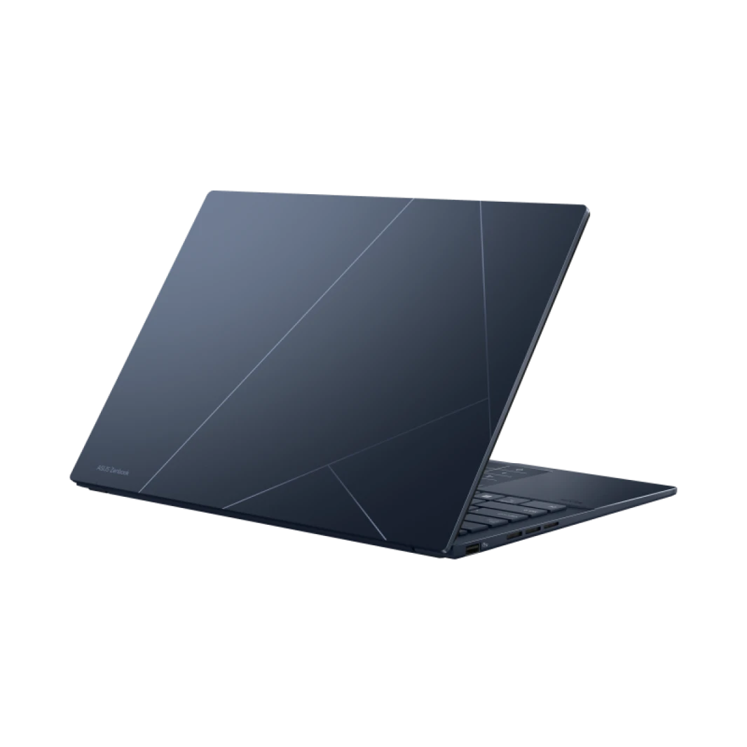 كمبيوتر محمول Asus Zenbook 14 OLED بمعالج Intel® Core™ Ultra 9 185H - السلسلة 1 | شاشة OLED تعمل باللمس مقاس 14 بوصة بدقة 3K رفيعة وخفيفة | Ponder Blue | نظام التشغيل Windows 11 Home مع قلم وحافظة
