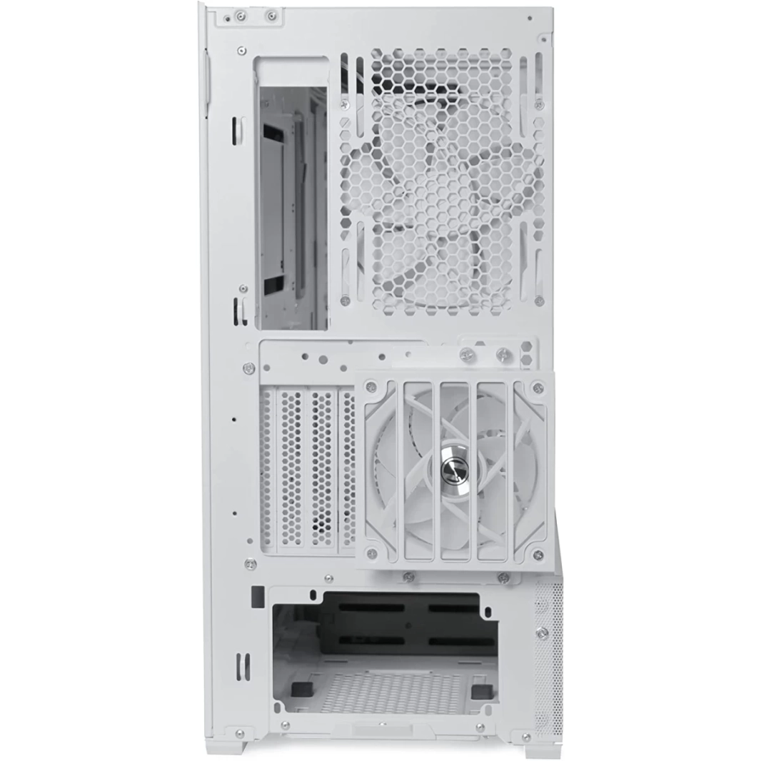 LIAN LI Lancool 216RW MESH High Airflow ARGB Mesh Front Panel مع 3 مراوح PWM مع USB Type-C - أبيض