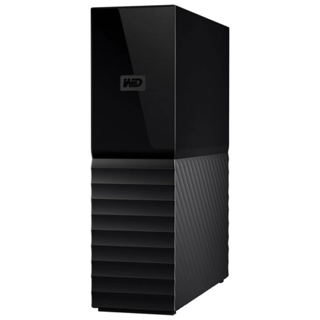 محرك الأقراص الصلبة الخارجي WD My Book Desktop بسعة 8 تيرابايت، USB 3.0، قرص صلب خارجي مزود بحماية كلمة المرور وبرنامج النسخ الاحتياطي التلقائي