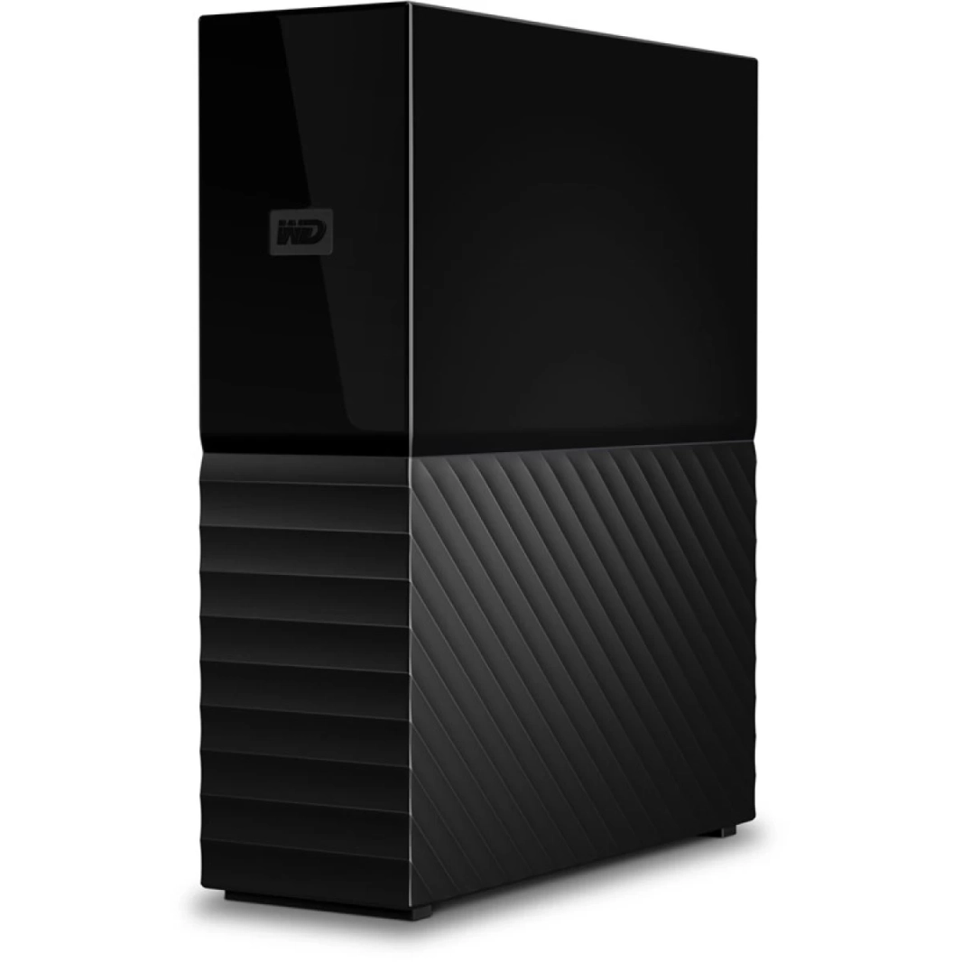 محرك الأقراص الصلبة الخارجي WD My Book Desktop بسعة 6 تيرابايت، USB 3.0، قرص صلب خارجي مزود بحماية كلمة المرور وبرنامج النسخ الاحتياطي التلقائي