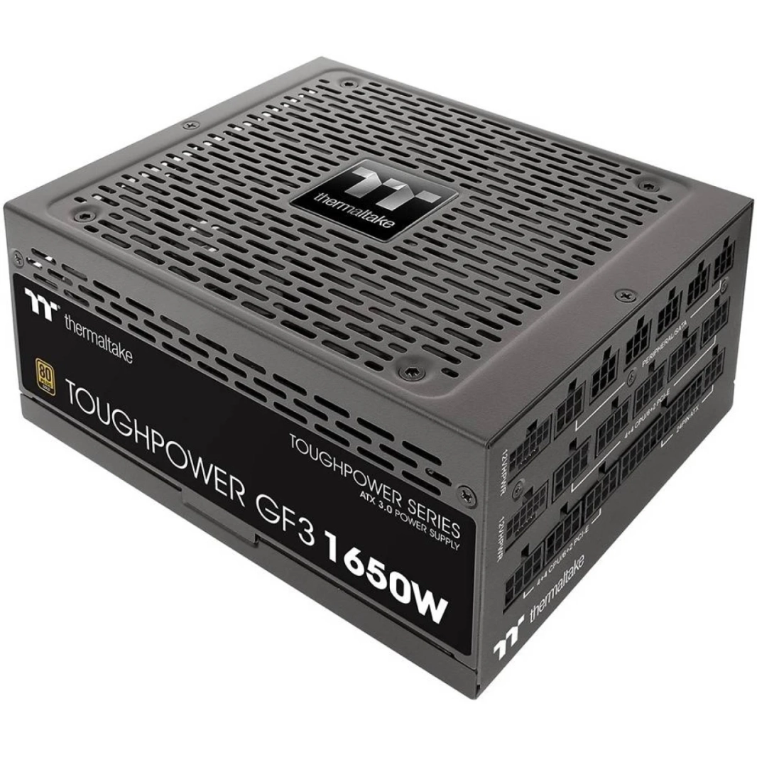 Thermaltake Toughpower GF3 1650W 80+ Gold Full Modular True 600W 12VHPWR Connectors ATX 3.0 PCI-E 5.0 Ready Premium Edition