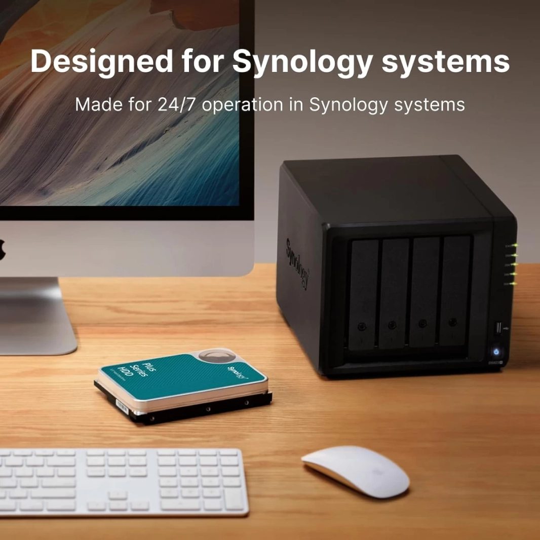 Synology 4TB HAT3300 Plus Series SATA III 3.5" Internal NAS HDD