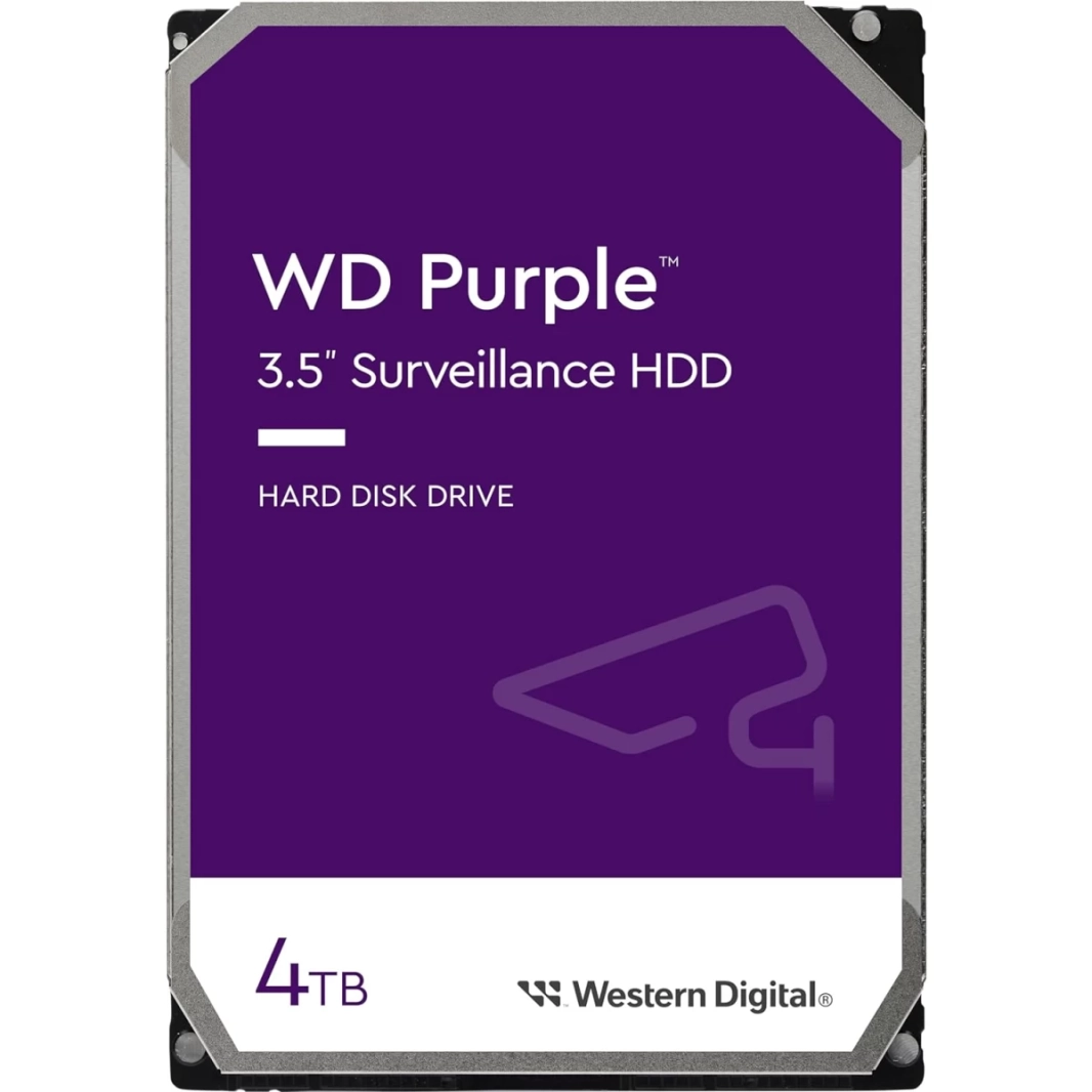 Western Digital 4TB Purple Surveillance Internal Hard Drive HDD 256MB Cache 3.5" SATA