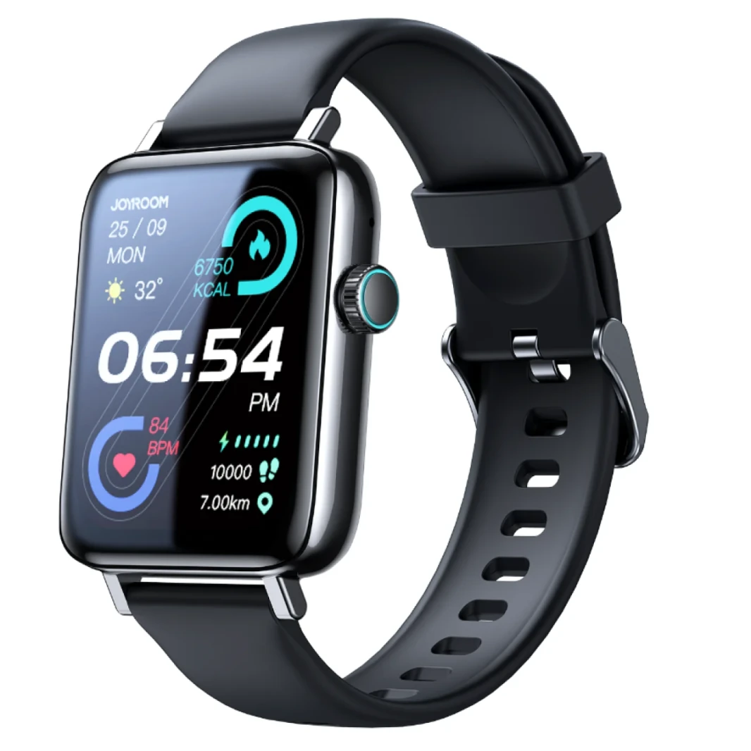 JOYROOM JR-FT5 Fit-Life Series Smart Watch (Answer/Make Call) Black Apple IOS, Android  - 18 Months Warranty