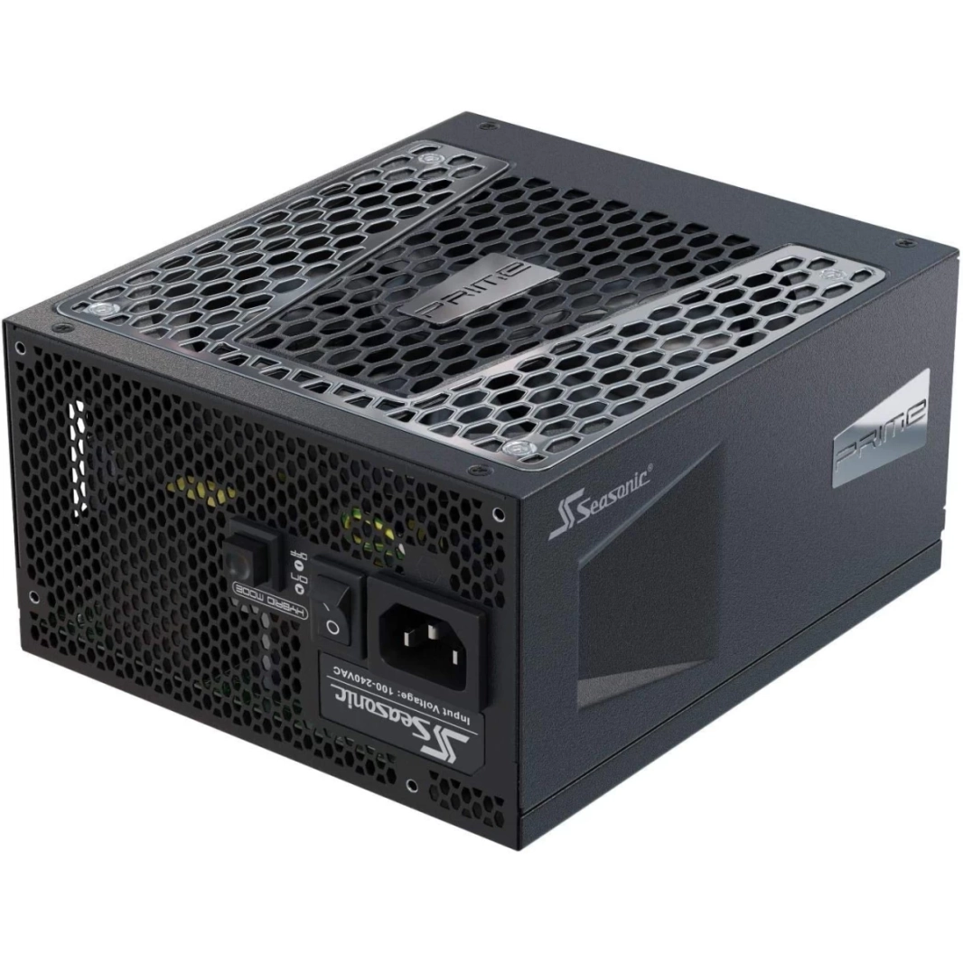 Seasonic PRIME GX-1000 1000W 80+ Gold Full-Modular Fan Control in Fanless Silent & Cooling Mode