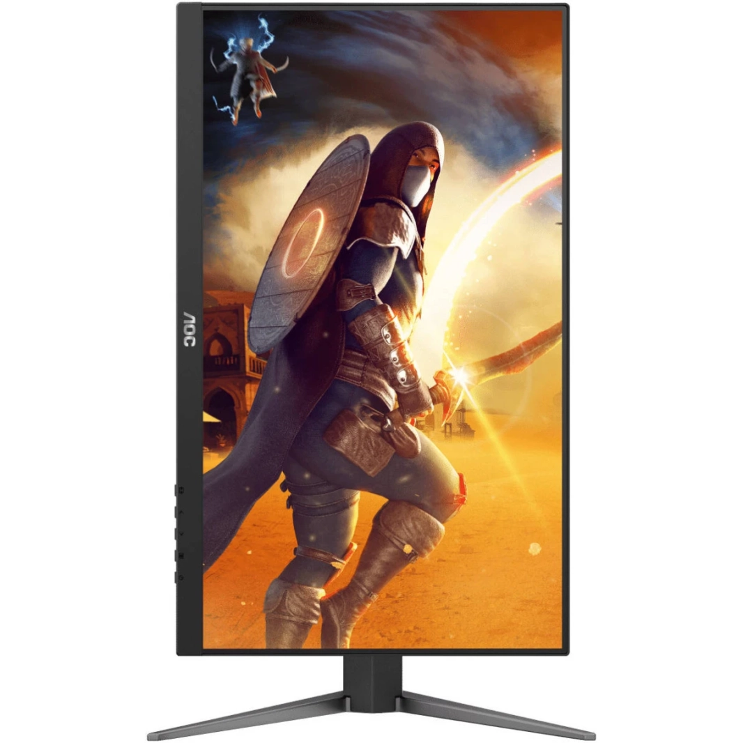 شاشة AOC 24G4 للألعاب مقاس 24 بوصة IPS سريعة Full HD بمعدل تحديث 180 هرتز حتى 1 مللي ثانية HDR10 sRGB 130% Adaptive-Sync مع HDMI 2.0 وDisplayPort وحامل قابل للتعديل