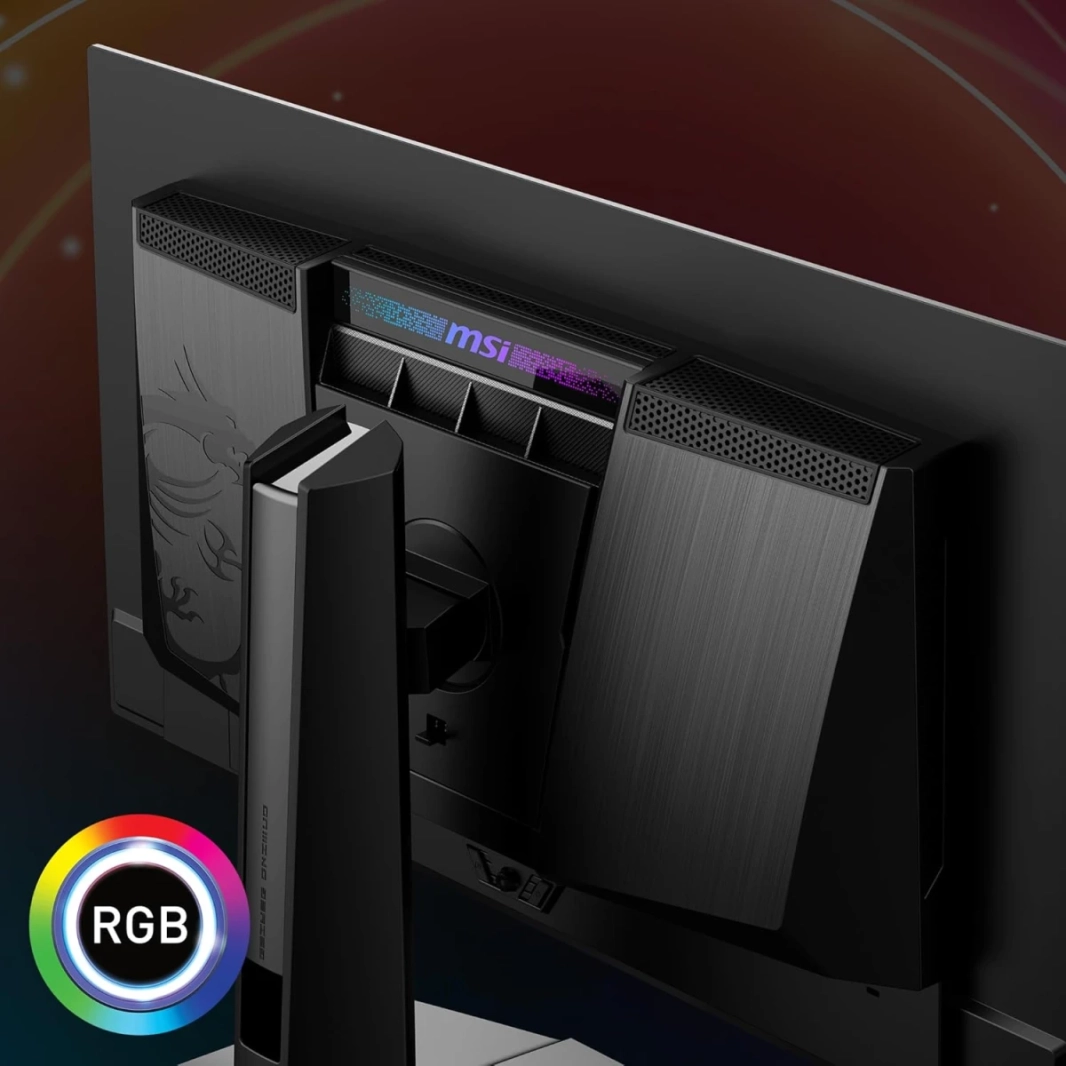 شاشة MSI MPG 321URX مقاس 32 بوصة QD-OLED مضادة للانعكاس بدقة 4K بمعدل تحديث 240 هرتز ووقت استجابة 0.03 مللي ثانية وتقنية HDR400 OLED Care 2.0 ومنفذ HDMI 2.1 Type-C بقدرة 90 وات وتقنية PD AMD FreeSync™