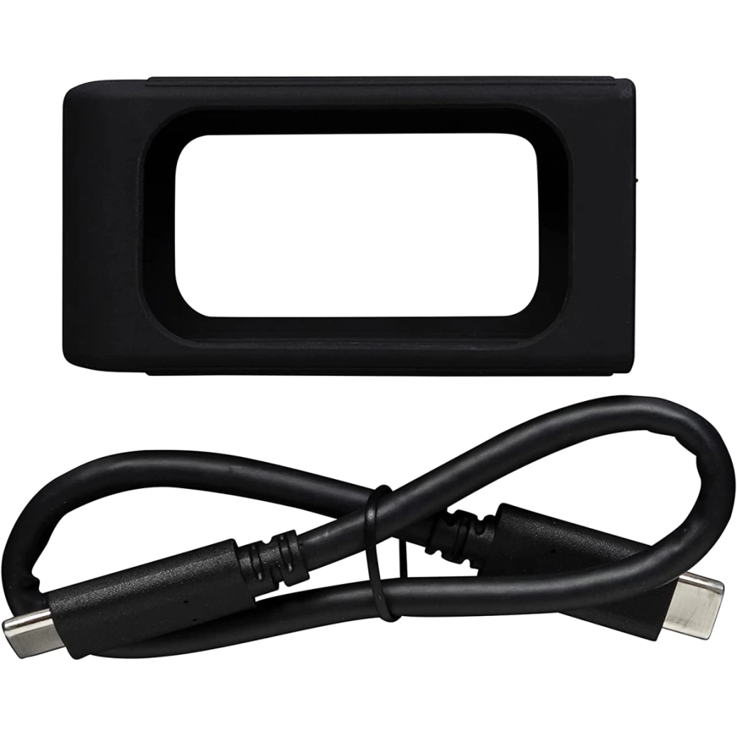 Kingston XS2000 SSD خارجي عالي الأداء بحجم الجيب بسعة 2 تيرابايت بمنفذ USB C