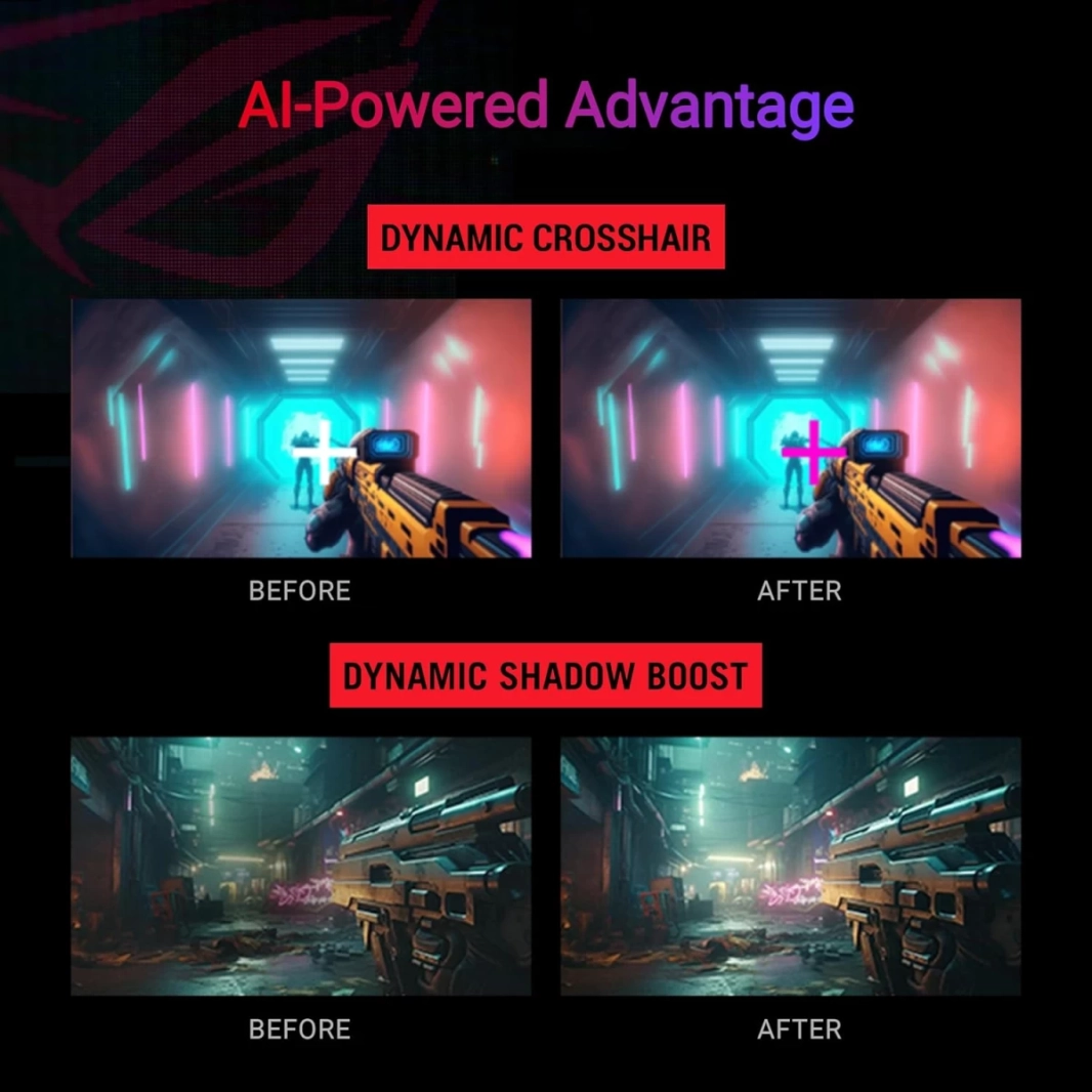 شاشة ASUS ROG Strix مقاس 27 بوصة XG27UCS سريعة IPS 4K UHD بمعدل تحديث 160 هرتز ووقت استجابة 1 مللي ثانية ونطاق ديناميكي عالي 130% وتقنية RGB وHDMI 2.1 وتقنية ROG Gaming A.I وG-SYNC ومتوافقة مع مقبس ثل