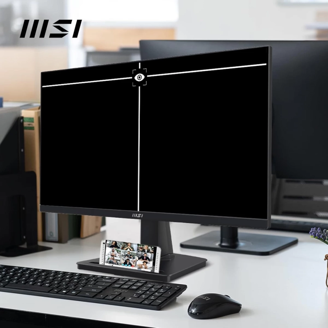 MSI PRO MP225 22" IPS Full HD 100Hz 1ms EyesErgo Anti-Flicker Less Blue Light w/ HDMI & VGA Interface - Black