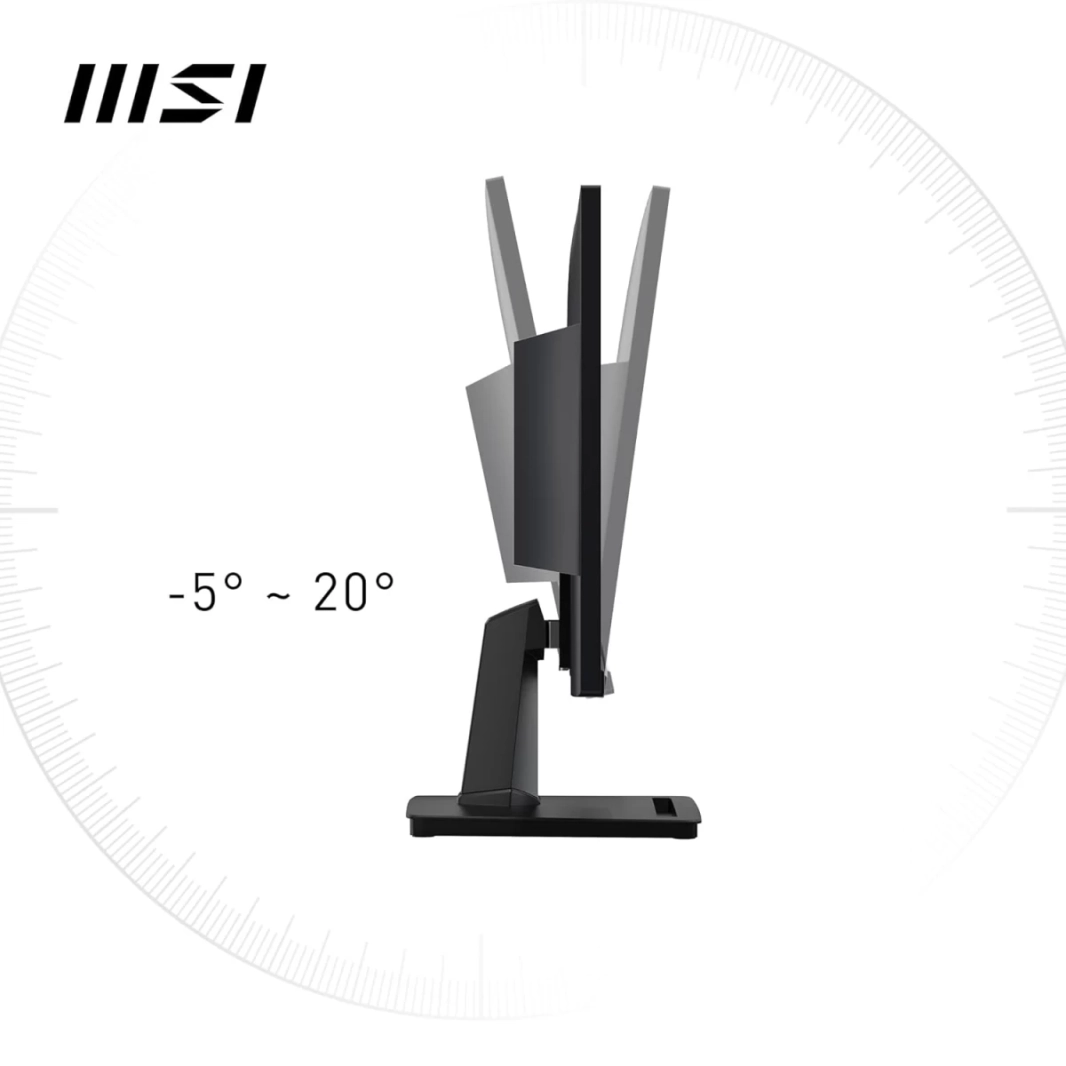 MSI PRO MP225 22" IPS Full HD 100Hz 1ms EyesErgo Anti-Flicker Less Blue Light w/ HDMI & VGA Interface - Black