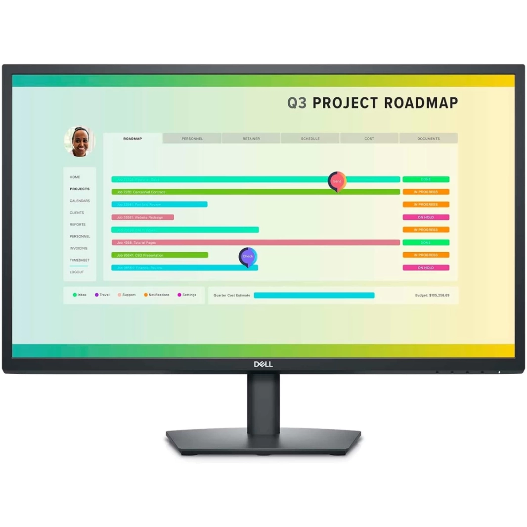 Dell E2723HN 27" IPS Full HD 75 Hz 300nits Anti-Glare AMD FreeSync Flicker-Free & ComfortView w/ HDMI & VGA Interface
