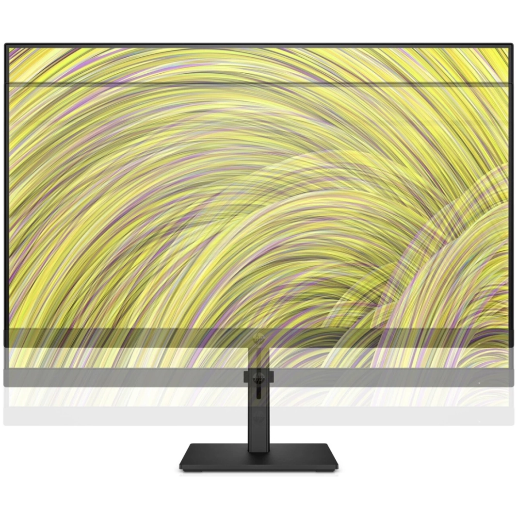 شاشة HP P27h G5 مقاس 27 بوصة IPS Full HD 75Hz مضادة للتوهج وخفيفة الضوء الأزرق ومنفذ HDMI وVGA مع ارتفاع قابل للتعديل ومكبرات صوت - أسود