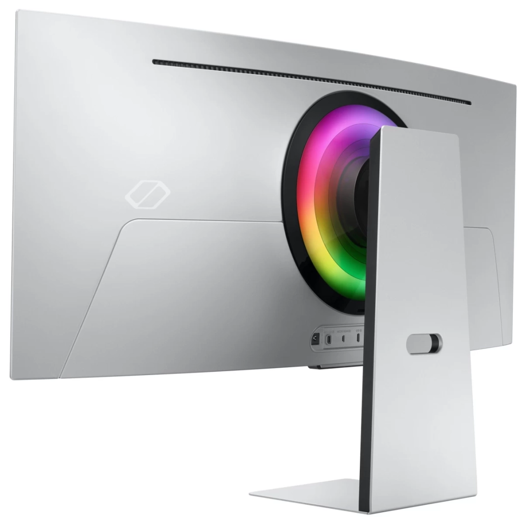 SAMSUNG Odyssey G8 34" OLED 3K Curved 175Hz 0.1ms HDR10 Smart Gaming Monitor w/ Speakers & USB C