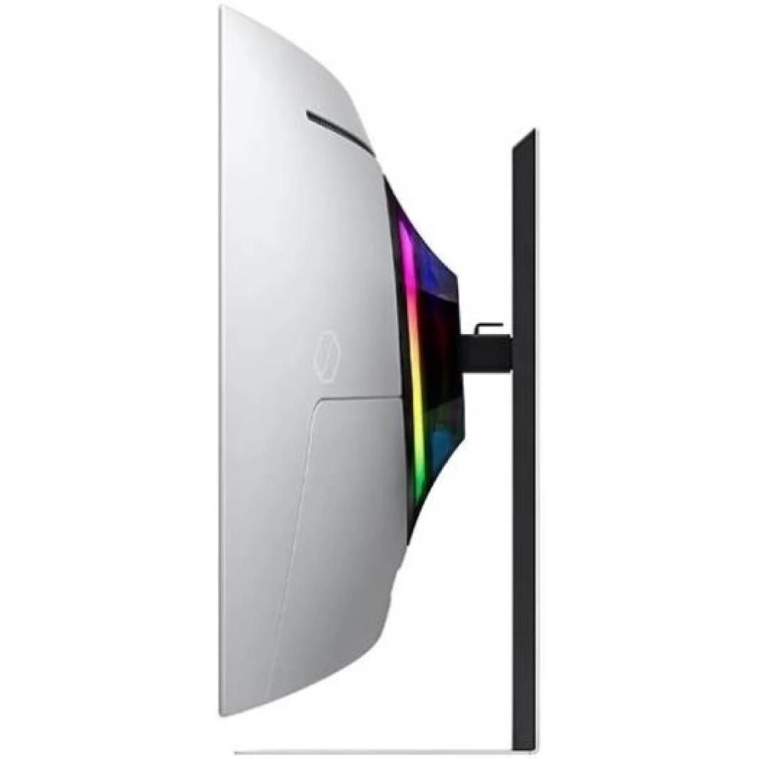 SAMSUNG Odyssey G8 34" OLED 3K Curved 175Hz 0.1ms HDR10 Smart Gaming Monitor w/ Speakers & USB C