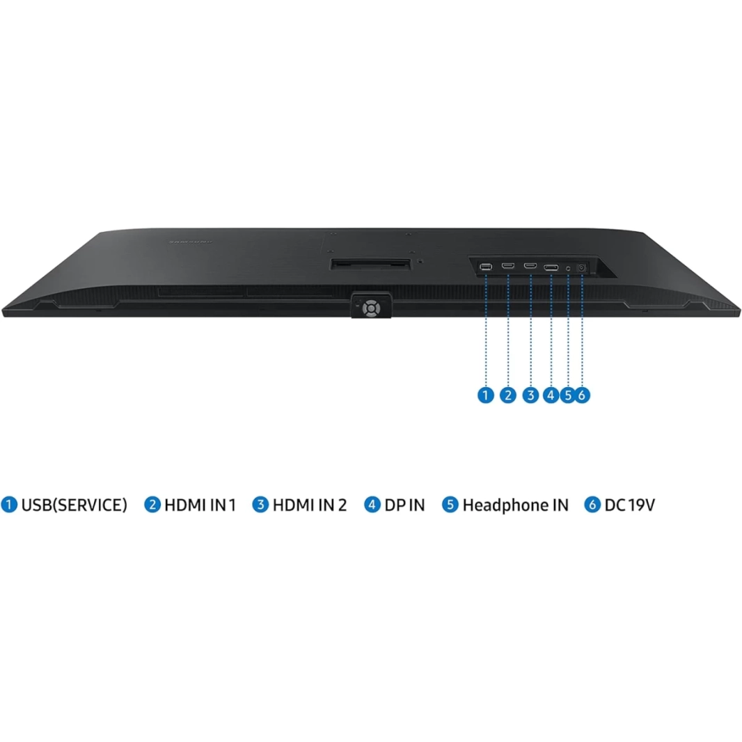 شاشة Samsung ViewFinity S5 UltraWide WQHD 100Hz HDR10 FreeSync مقاس 34 بوصة من أجل الإنتاجية والمشاهدة الغامرة - أسود