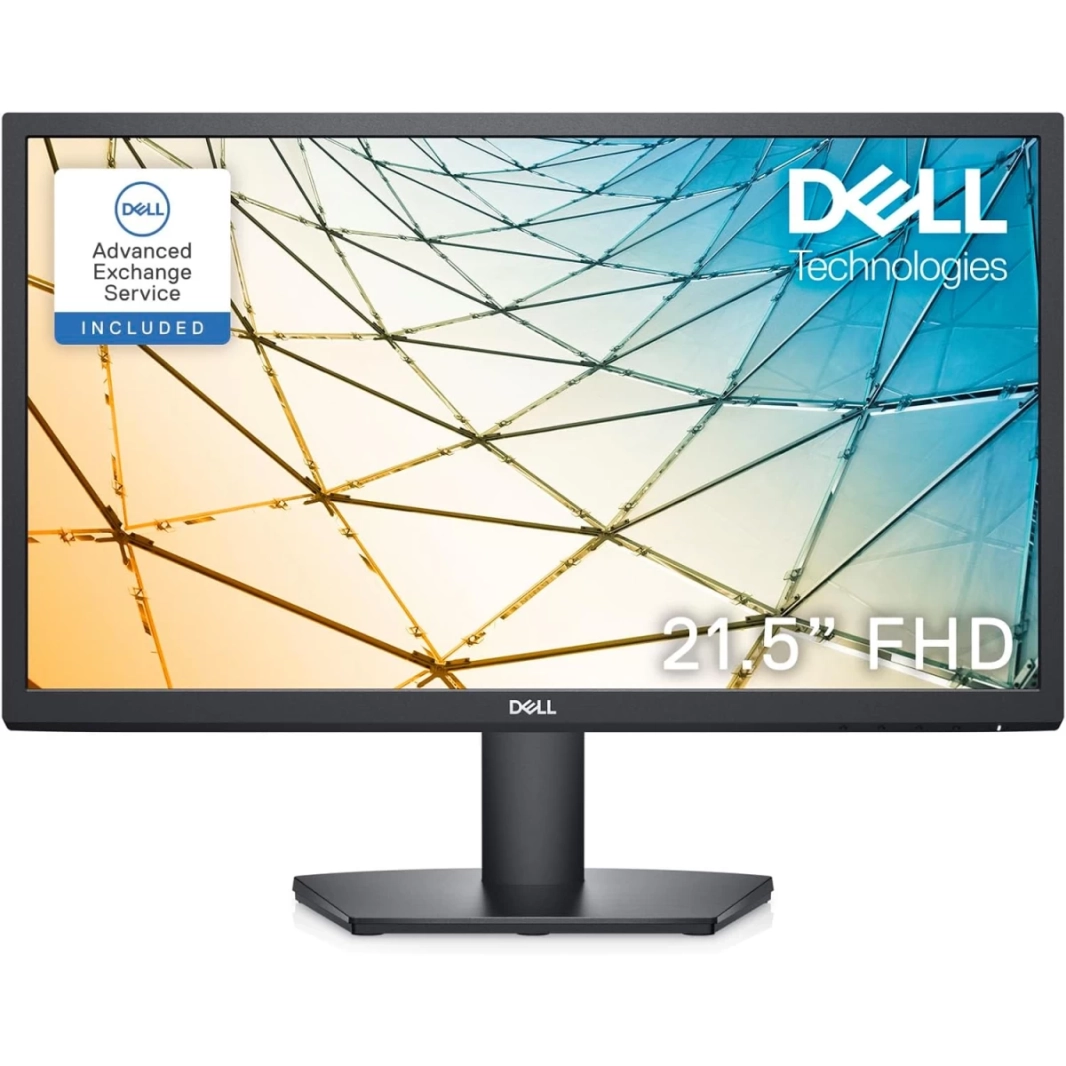 Dell SE2222H 22" Full HD Anti-Glare 250 cd/m² Tilt Adjustment HDMI & VGA Interface - Black
