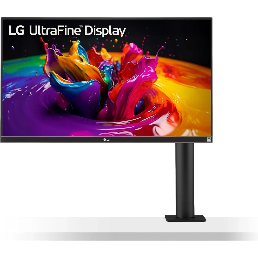 شاشة LG 32UN880-B UltraFine Display Ergo UHD 4K IPS مقاس 32 بوصة مع توافق HDR 10 وتوصيل USB Type-C - أسود