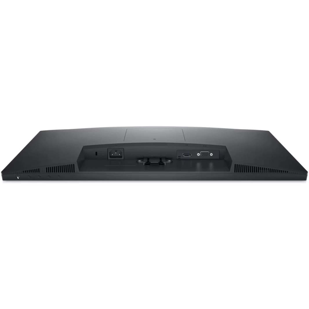 شاشة Dell E2423H مقاس 24 بوصة عالية الدقة بتصميم إطار رفيع ومنفذ عرض وواجهة VGA، باللون الأسود