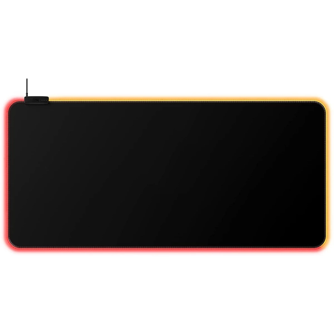 لوحة ماوس HP HyperX Pulsefire XL ذات الإضاءة RGB ذات السطح القماشي القابل للطي