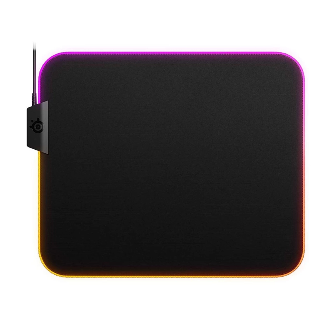 SteelSeries 63825 QCK Prism Medium Cloth RGB Mouse Pad