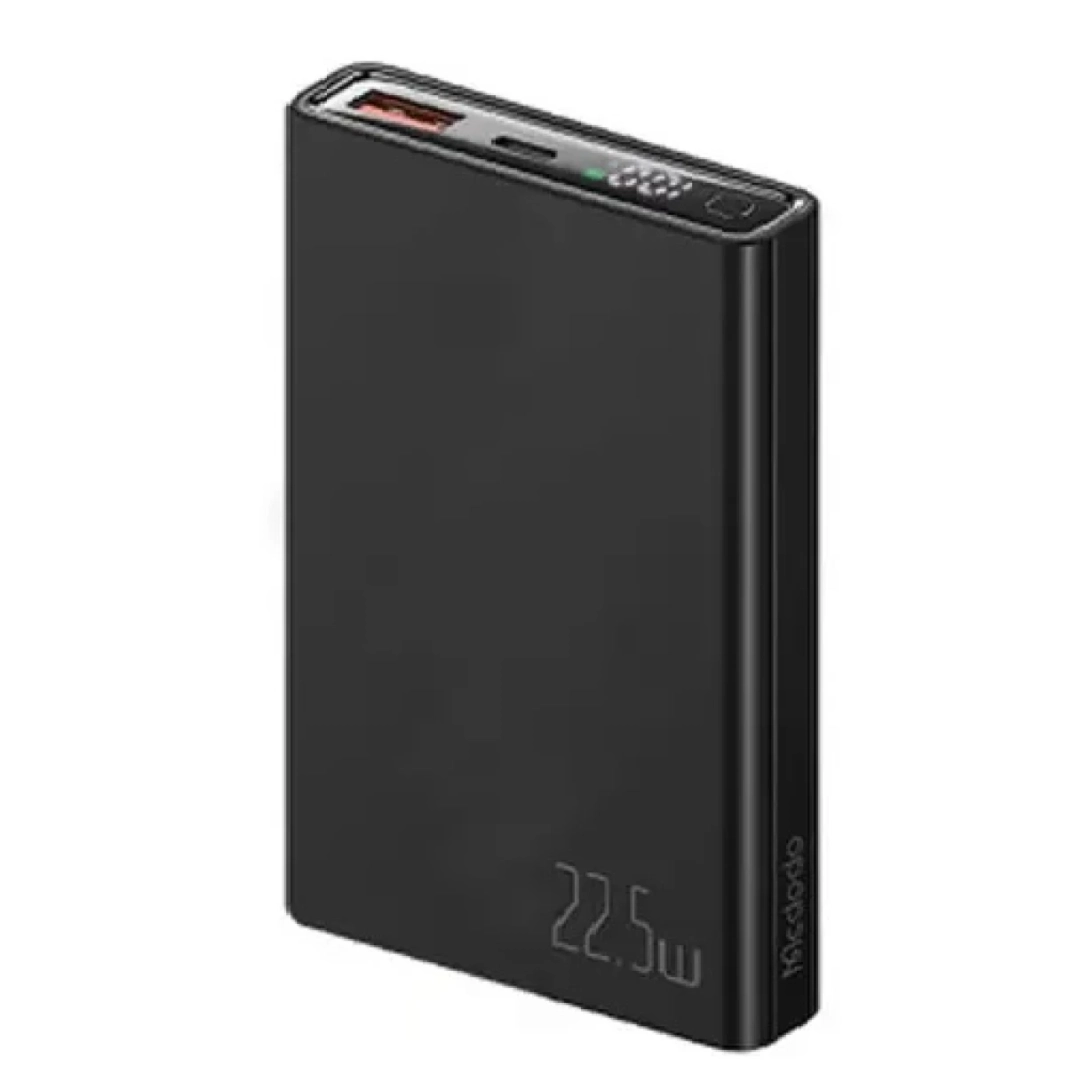 باور بانك ماكدودو MC-2940 USB Type-C 10000 مللي أمبير 22.5 وات - أسود