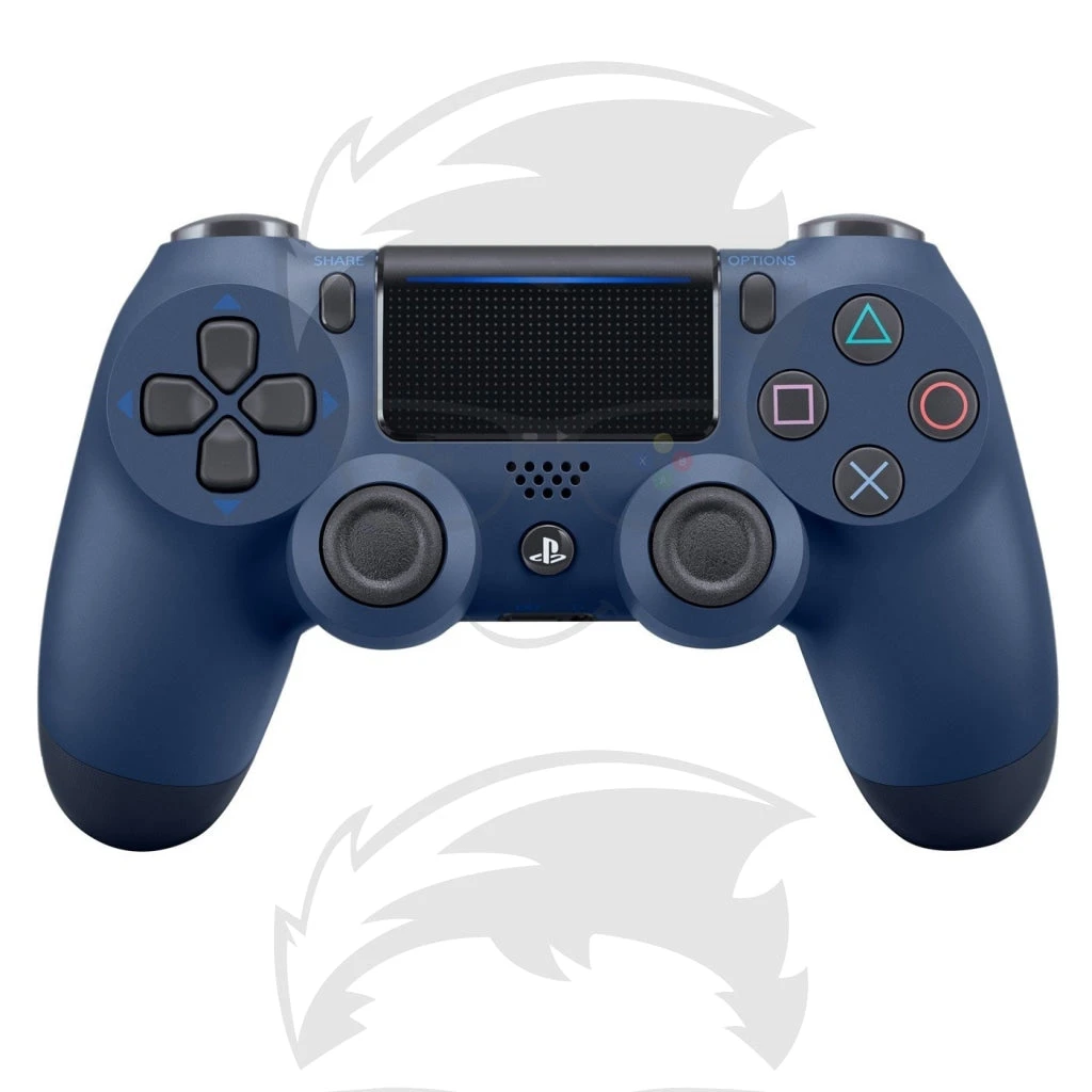 وحدة تحكم لاسلكية DualShock 4 باللون الأزرق الداكن - بلاي ستيشن 4