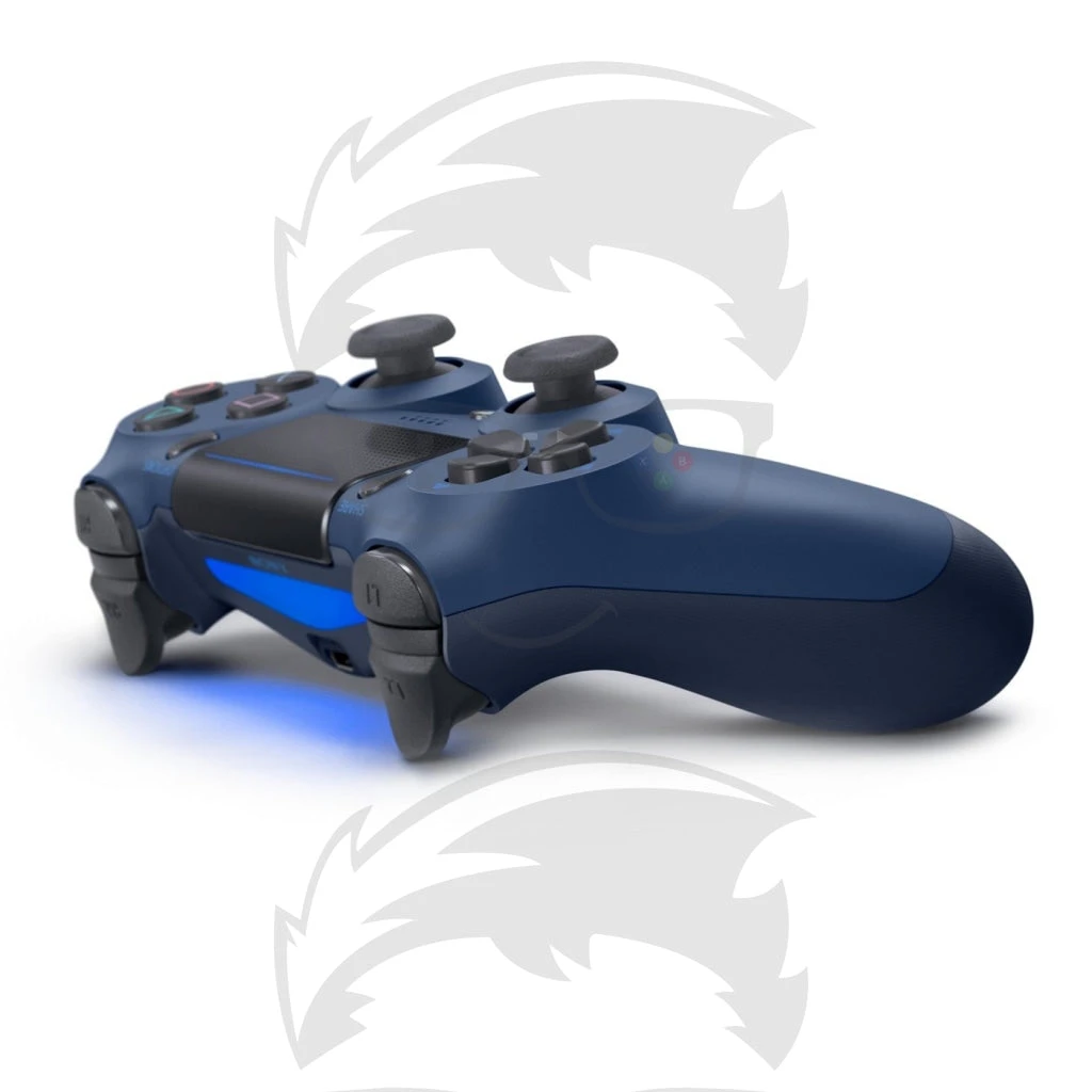 وحدة تحكم لاسلكية DualShock 4 باللون الأزرق الداكن - بلاي ستيشن 4