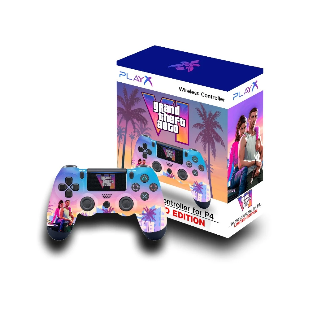 وحدة تحكم لاسلكية PlayX Dual Shock إصدار محدود لـ PS4 (متنوعة)