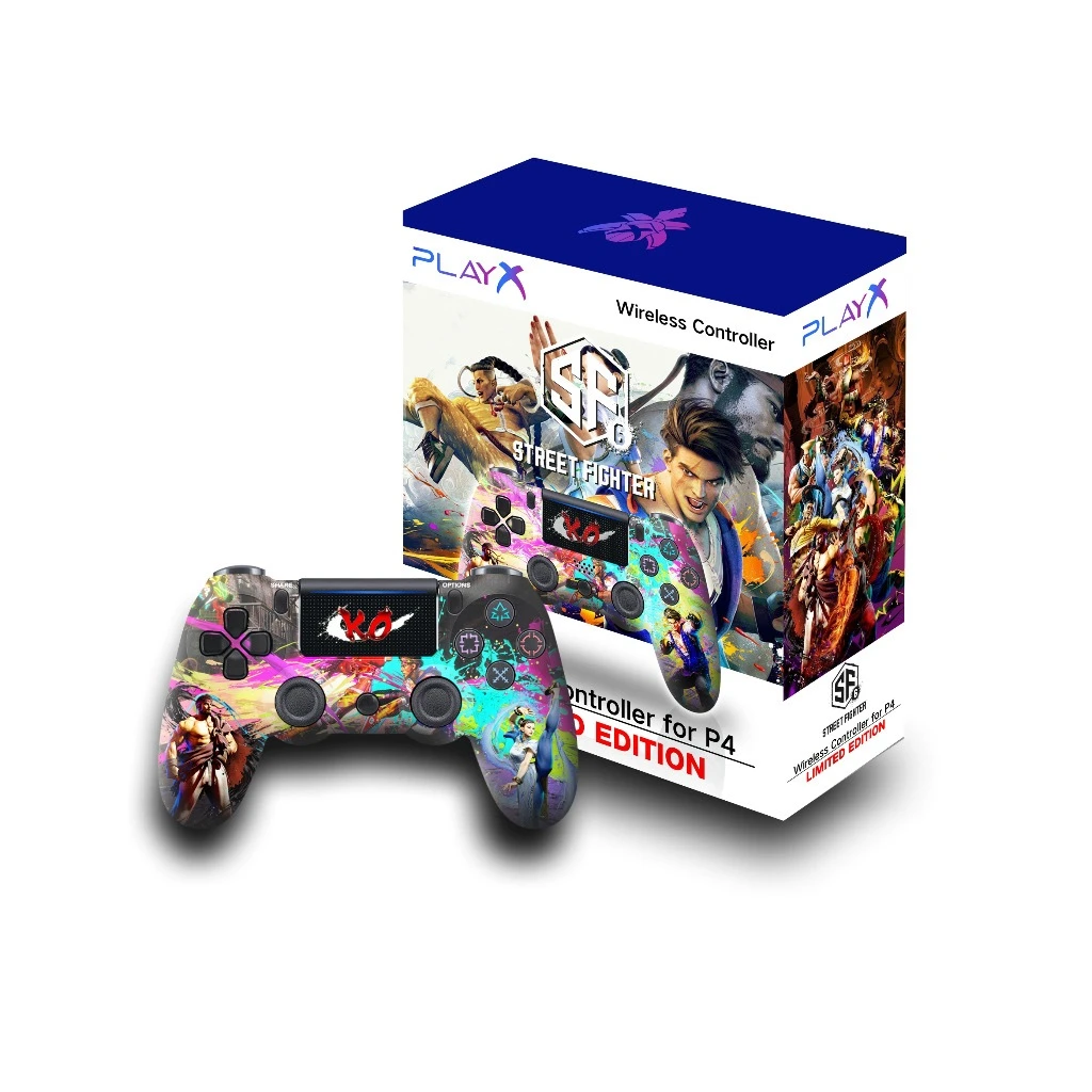 وحدة تحكم لاسلكية PlayX Dual Shock إصدار محدود لـ PS4 (متنوعة)