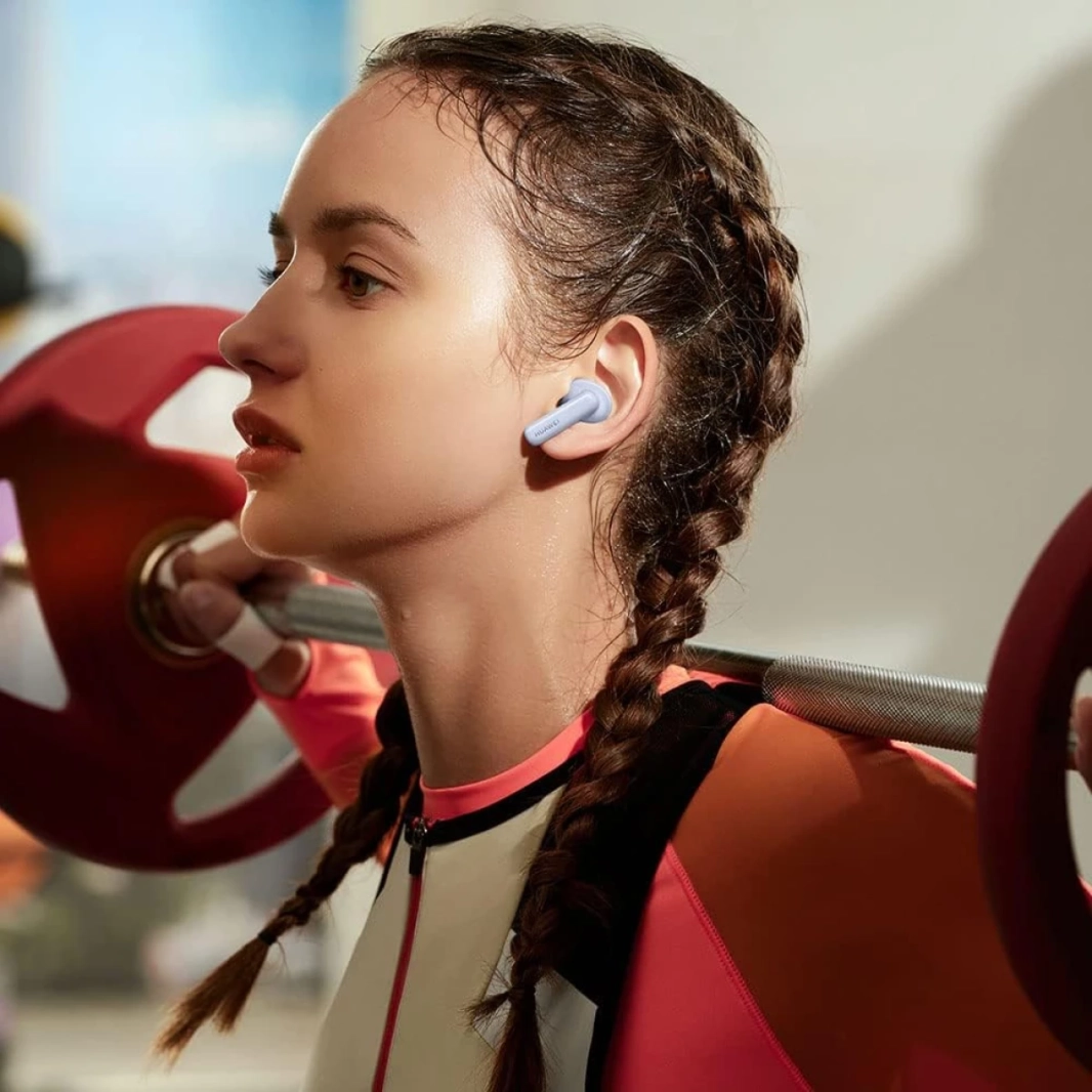 Huawei FreeBuds 5i Wireless Earphone, TWS Bluetooth Earbuds, Hi-Res Sound, Multi-Mode Noise Cancellation, 28HR Battery Life, Water Resistance, Comfort Wear- White