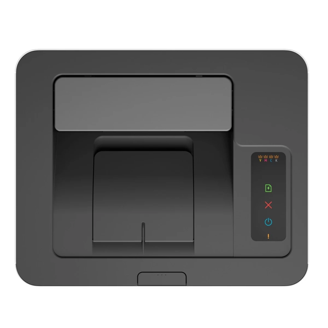 طابعة ليزر ملونة HP Color Laser 150a A4 للمنزل والمكتب حتى 18 صفحة بالأبيض والأسود / 4 صفحات بالدقيقة بواجهة USB - بيضاء