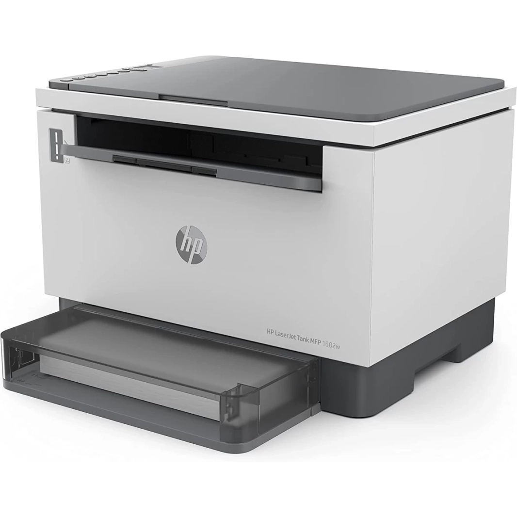 طابعة HP LaserJet Tank MFP 1602w متعددة الوظائف 3 في 1 أحادية اللون بتكلفة تشغيل منخفضة للغاية