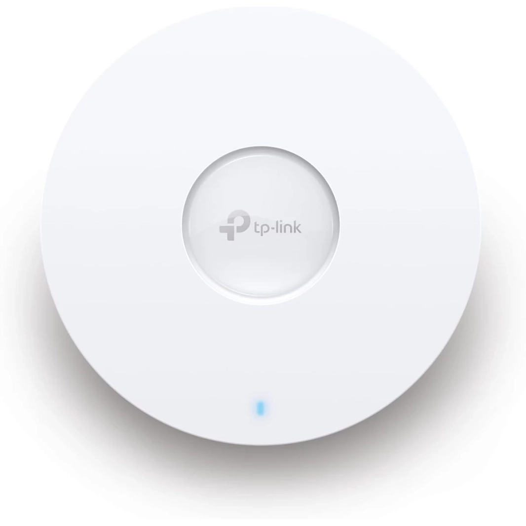 نقطة وصول لاسلكية فائقة النحافة EAP650 من TP-Link، Omada True WiFi 6 AX3000 Mesh WPA3 MU-MIMO، التحكم عن بعد والتطبيق، مدعومة بـ PoE+