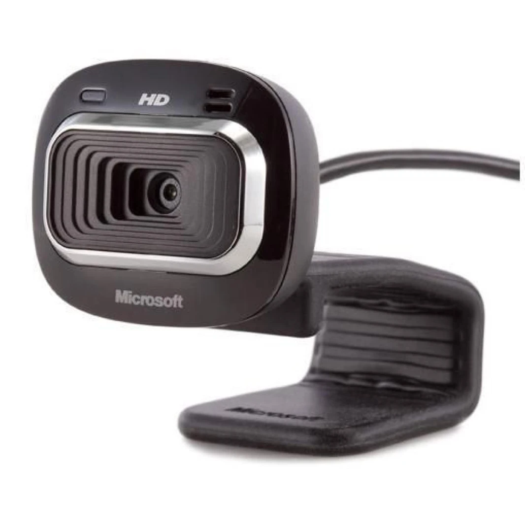 كاميرا Microsoft LifeCam HD-3000 مع ميكروفون لتقليل الضوضاء (T3H-00013)