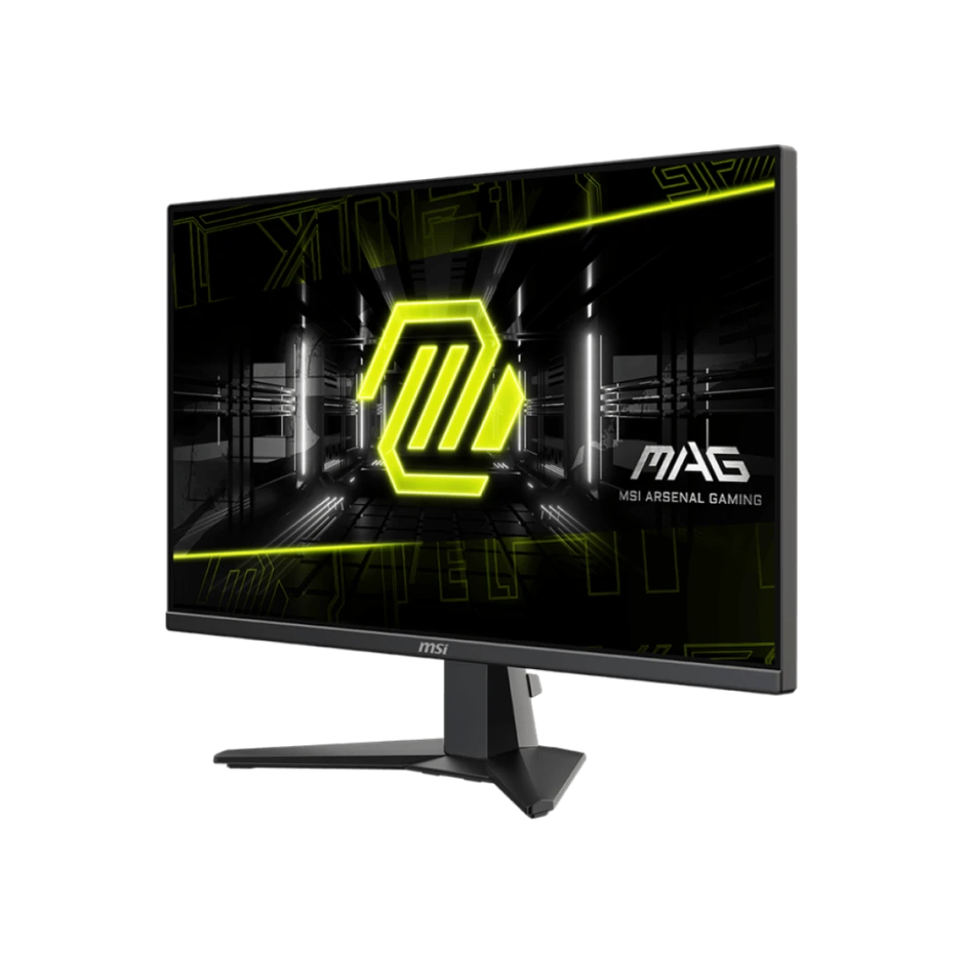 شاشة ألعاب MSI MAG 275F مقاس 27 بوصة بمعدل تحديث 180 هرتز وتقنية IPS المسطحة بدقة FHD 1920 × 1080 ووقت استجابة 0.5 مللي ثانية وتقنية Adaptive-Sync DP وHDMI