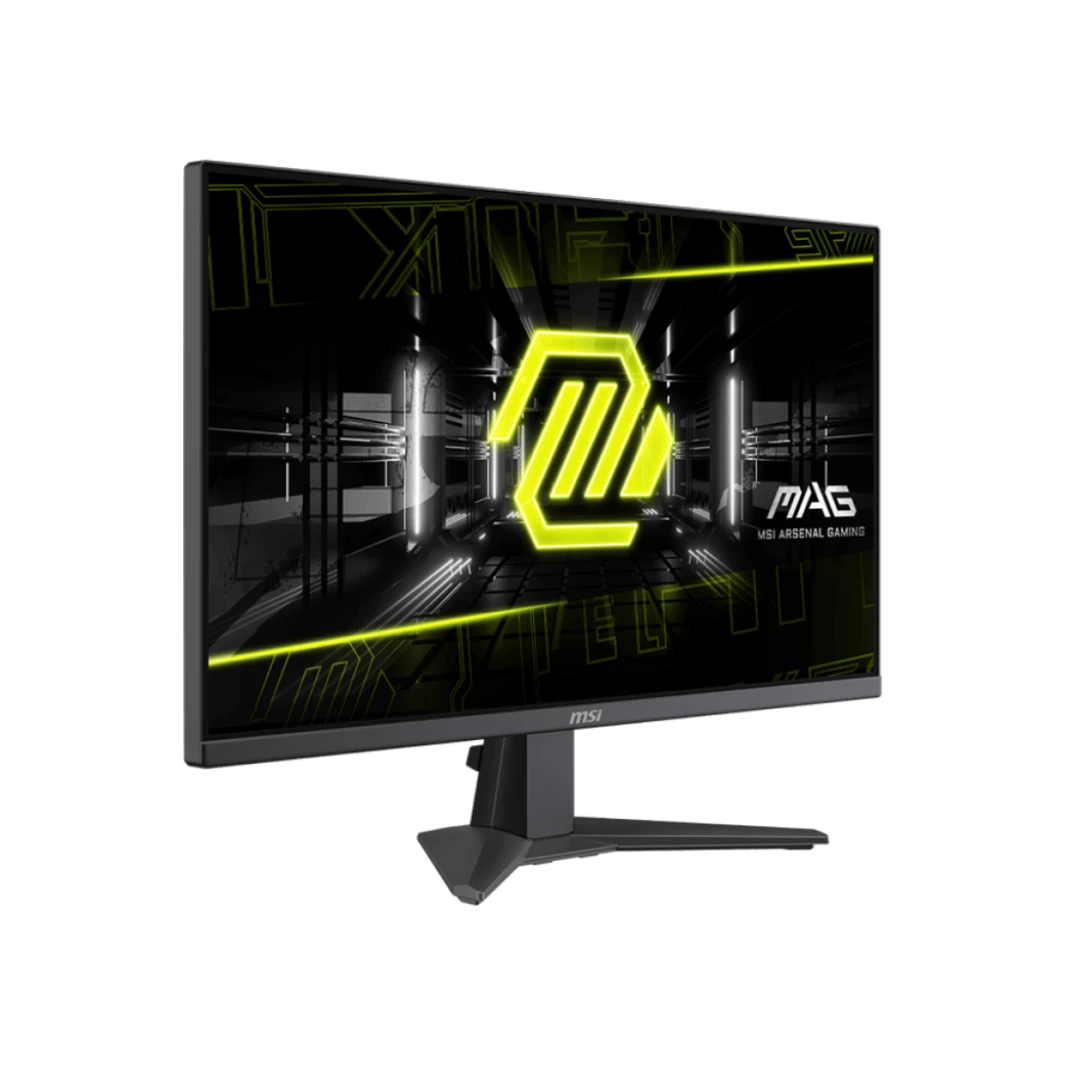 شاشة ألعاب MSI MAG 275F مقاس 27 بوصة بمعدل تحديث 180 هرتز وتقنية IPS المسطحة بدقة FHD 1920 × 1080 ووقت استجابة 0.5 مللي ثانية وتقنية Adaptive-Sync DP وHDMI