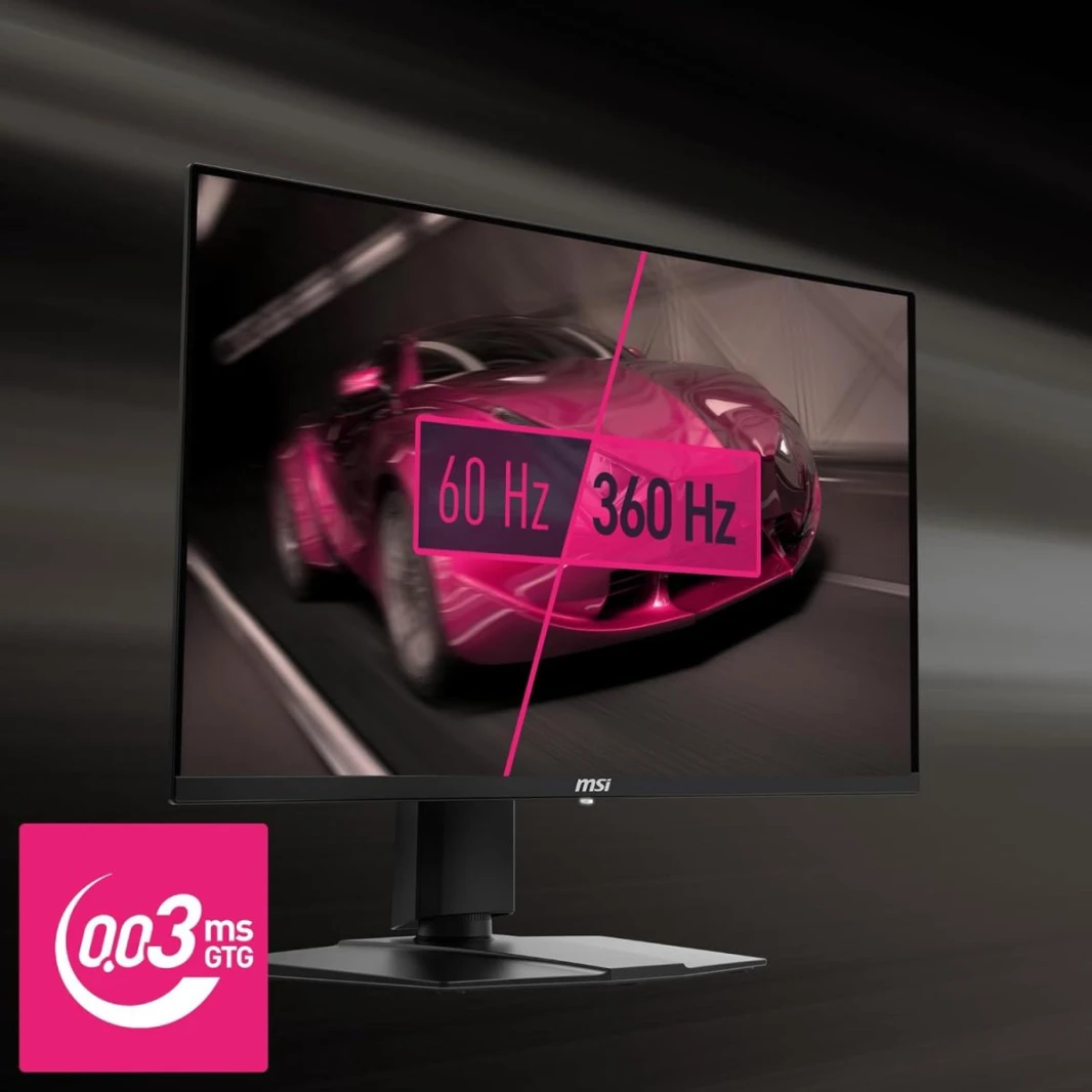 شاشة ألعاب MSI MPG 321URX QD-OLED مقاس 32 بوصة بدقة 4K UHD وتقنية Quantum Dot OLED ووقت استجابة 0.03 مللي ثانية وتردد 240 هرتز وتقنية True Black HDR 400 وتقنية AMD FreeSync™ Premium Pro بقدرة 90 وات و