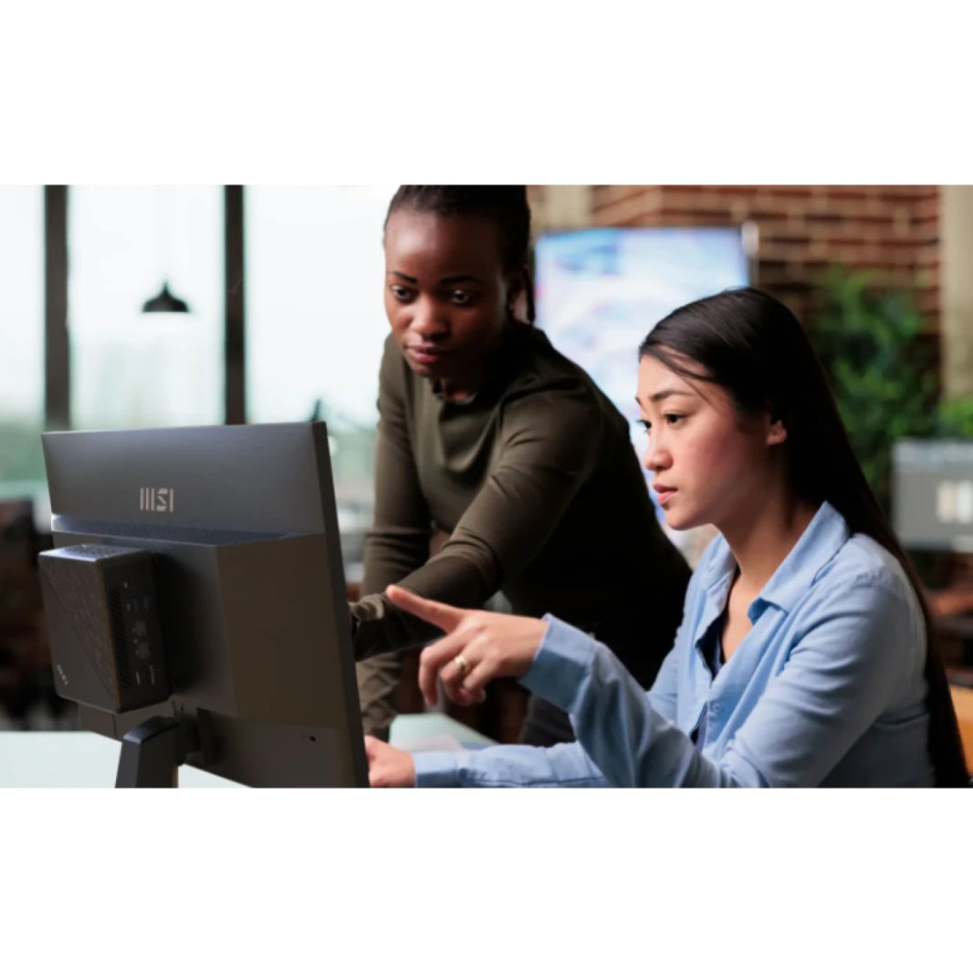 شاشة MSI PRO MP225 المكتبية عالية الدقة مقاس 21.5 بوصة - لوحة IPS بدقة 1920 × 1080، 100 هرتز، شاشة صديقة للعين، قابلة للتعديل - HDMI™، D-Sub (VGA) / ضمان لمدة عامين