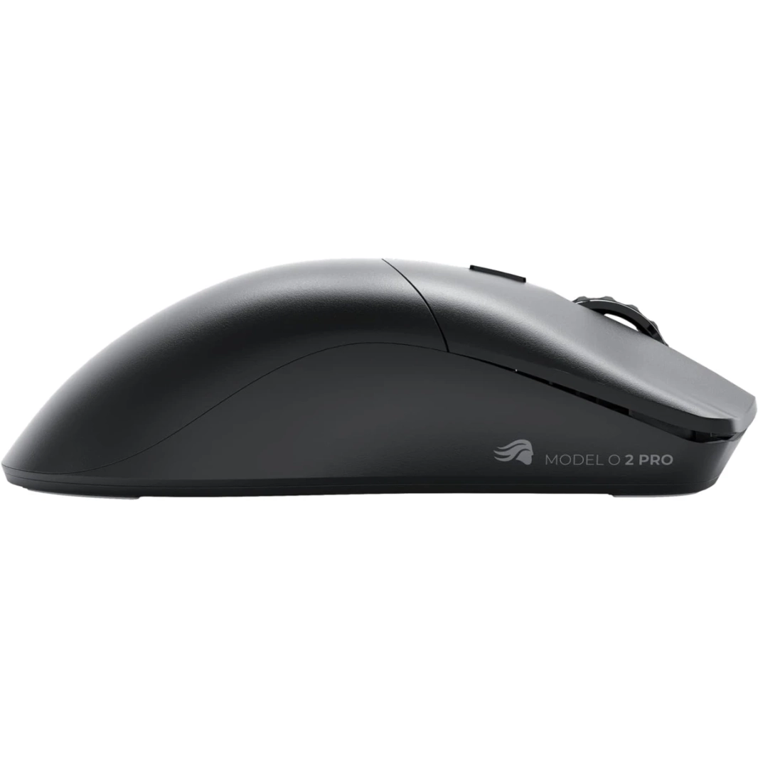 لوحة مفاتيح Glorious Model O 2 PRO لاسلكية 2.4 جيجا هرتز تأخير 1 مللي ثانية 100 مليون نقرة 57 جيجا بايت خفيفة الوزن عمر بطارية طويل 26 ألف نقطة في البوصة مستشعر BAMF 2.0 مريح - أسود