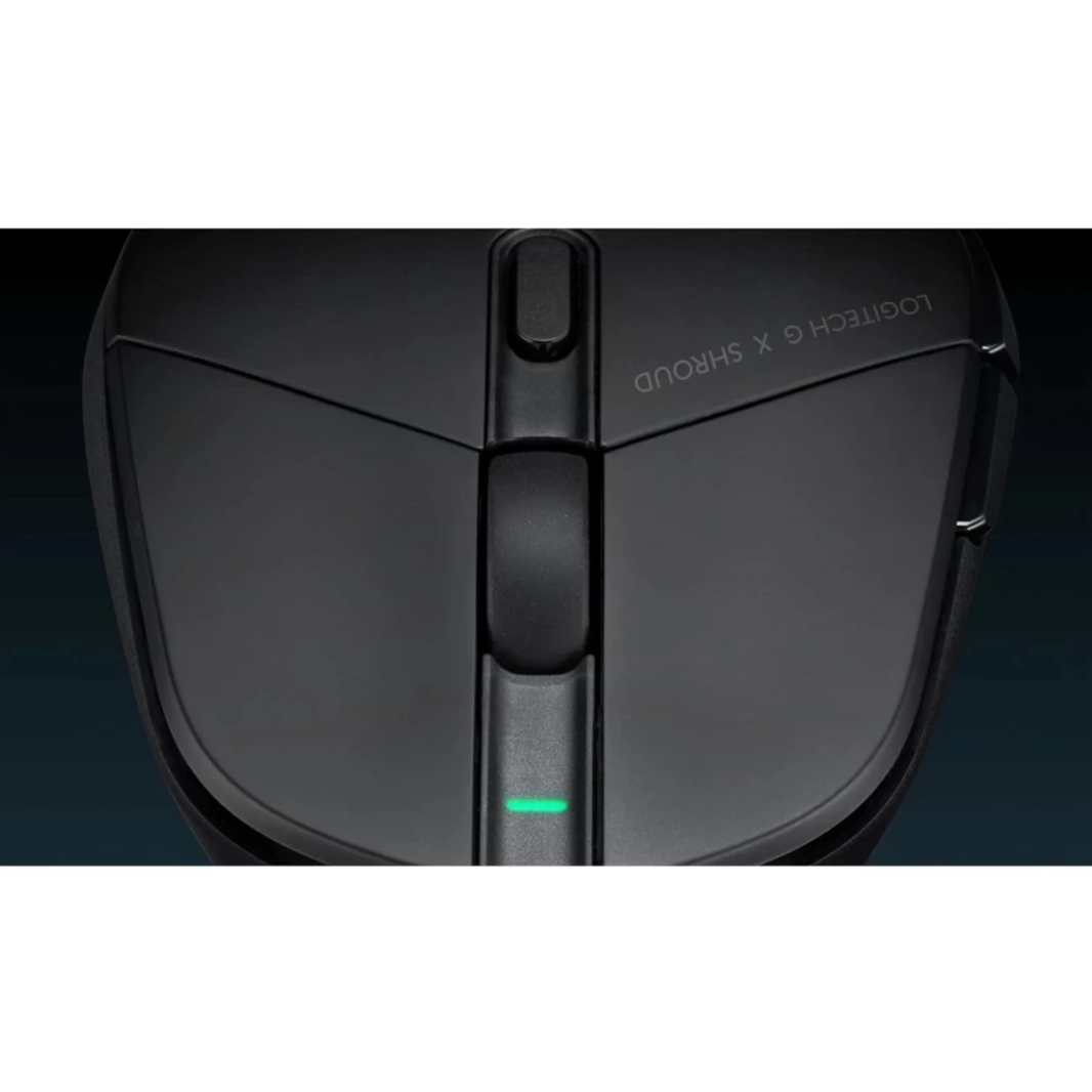 Logitech G303 Shroud Edition Wireless LIGHTSPEED HERO 25K Sensor 25,600 DPI 75 grams 5 buttons 145 Battery Life - Black