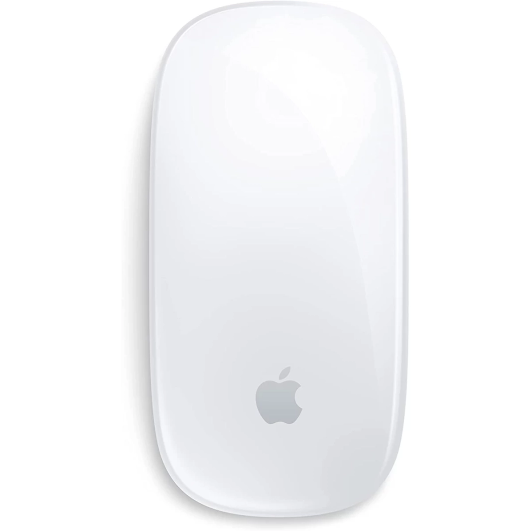 ماوس Apple Magic Mouse (لاسلكي، قابل لإعادة الشحن) متعدد اللمس - أبيض