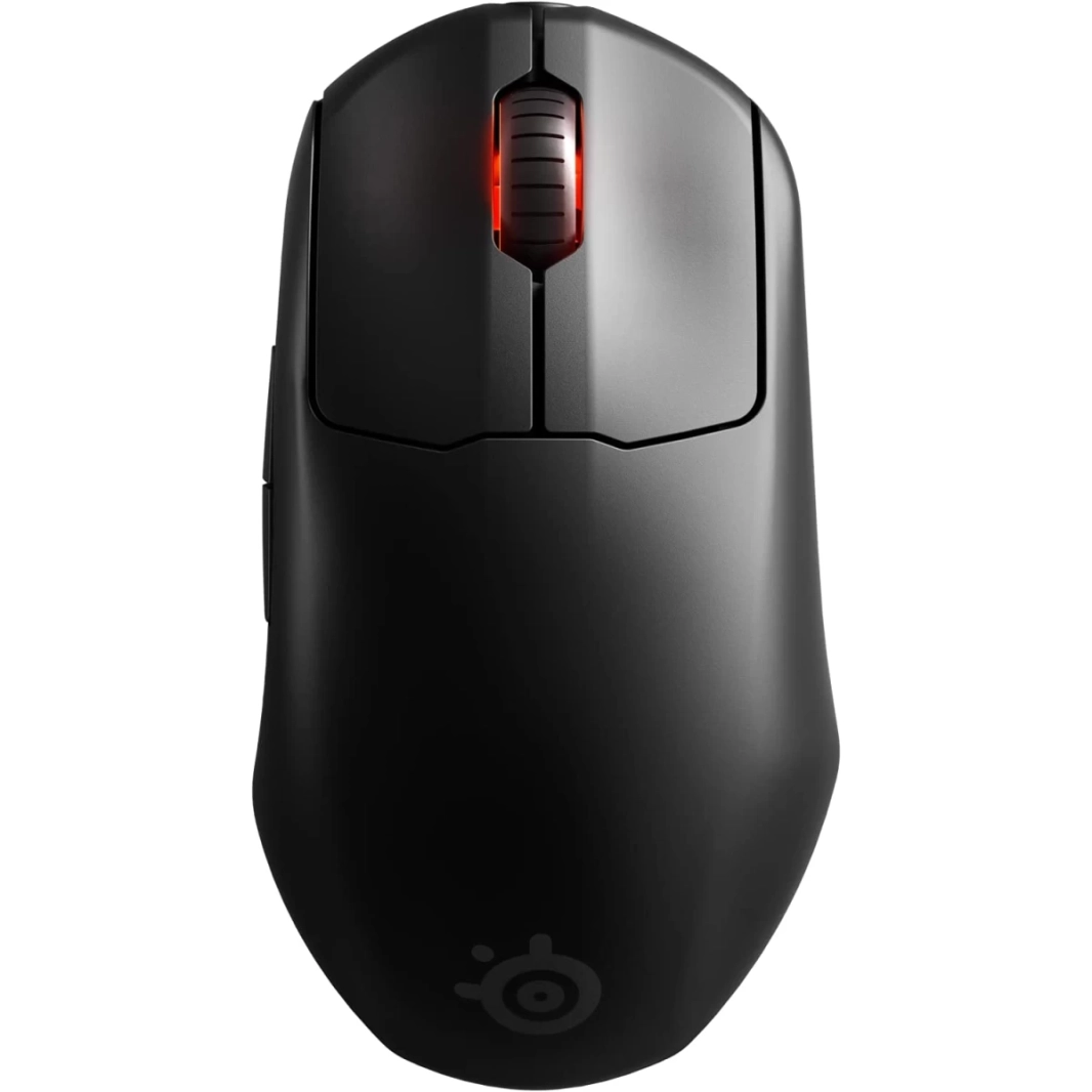 مفاتيح بصرية مغناطيسية FPS لاسلكية من SteelSeries Prime بإضاءة RGB بدقة 18000 نقطة في البوصة - باللون الأسود